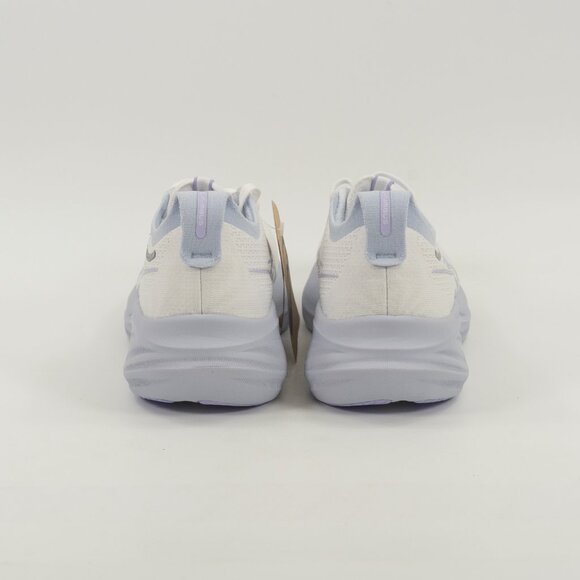 Asics White and Lavender Running Shoes - Picture 6 of 9